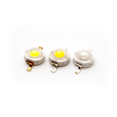 1W 3W 5W Power LED - 파워LED 발광다이오드, [B02] 1W Power LED (백색), 1개