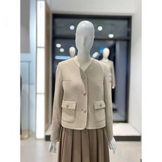 나이스클랍 브이넥 자켓형 울 숏코트 (2컬러) A234MWCA02 백화점 아울렛 (4490320)