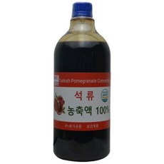 건강템 터키 석류 농축액 100% 1000ml 터키유기농석류 유기농석류농축액 석류농축 석류농축액, 1개, 1L