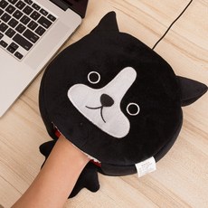 USB 온열마우스패드 보온 마우스패드 손보온 발열, F