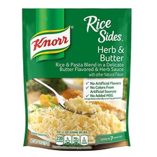 Knorr Rice Side Dish Herb & Butter 크노르 라이스 사이트 디쉬 허브 엔 버터 153g 8개
