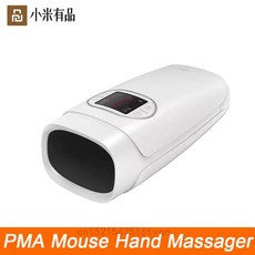 야외에서 사용할 수 있는 관절염 통증 완화 무선 손바닥 마사지를 위한 샤오미 유핀 PMA 마우스 핸드 마사지 적외선 가열 치료법|스마트 리모컨, 01 White