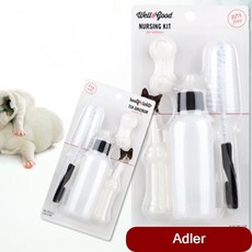 펫에그 고양이 새끼 젖병세트 5개 펫우유 분유 펫밀크 산양유 초유 아기