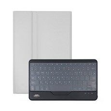 삼성 갤럭시탭 S10 FE 콤비 블루투스 키보드 S펜수납 케이스, 그레이, 1개