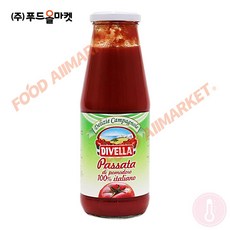 푸드올마켓_ 디벨라 토마토퓨레 680g, 1개