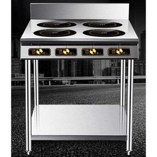 영업용 인덕션 스탠드 고출력 전기 식당 뷔페, 6구 인덕션 쿠커 2500W
