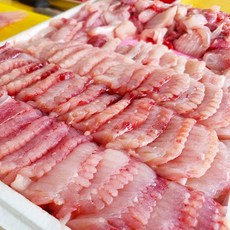 국산홍어 목포 흑산도 홍어 회, 국산 목포 홍어 1kg 약간 숙성, 1개