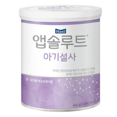 매일유업 앱솔루트 아기설사 분유, 15개, 400g