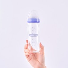 [공식 판매처] 란시노 유리젖병 신생아 배앓이방지 240ml