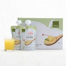 올가홀푸드 ORGA 그대로 갈아만든 사과퓨레 100ml 10EA, 해당없음