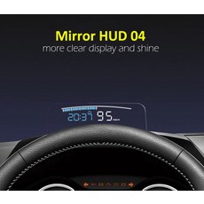 EANOP HUD Mirror 04 자동차 헤드업 디스플레이 스피드 프로젝터, 블루