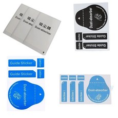 시계 필름용 먼지 흡수 스티커 휴대폰 태블릿 PC 화면 보호기 먼지 제거 종이 알코올 패키지 청소 도구 50 개, 50개, 2)Blue Sticker III