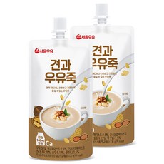 서울우유 견과 우유죽 130g x 20팩, 1개박스 (130g 20팩)