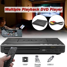 블루레이플레이어 홈 1080p hd dvd 플레이어 hdmi 호환 usb 멀티미디어 디지털 dvd tv 지원 hdmi 호환 cd svcd vcd mp3 mp4 비디오, 기본