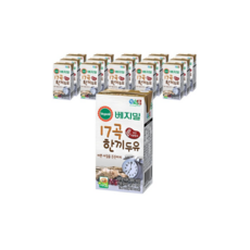 베지밀 17곡 한끼두유, 115ml, 16개