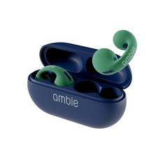 Ambie 사운드 이어커프 AM-TW02 그린 x 인디고 218702, 그린 × 인디고, 1개