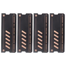노트북 노트북 SSD 열 패드 메모리 카드 쿨러 라디에이터 코팅 냉각 조끼를위한 구리 방열판, 2.4