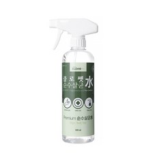 클로 클로펫 순수살균수 살균제/소독제, 500ml, 3개 - 클로펫