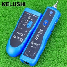 [해외] KELUSHI 네트워크 RJ11 RJ45 LAN 와이어 추적기 오류 찾기 및 케이블 테스터 LAN 케이블 테스터 NF801B, 상세내용표시