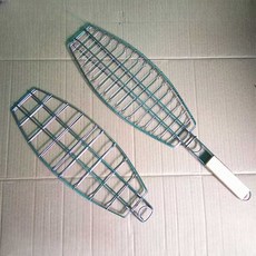 생선구이용 석쇠망 숯불 그릴 피쉬 바비큐 캠핑 직화, 1개