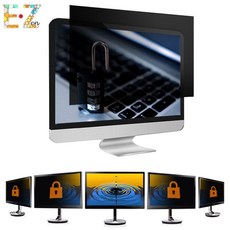 PC모니터 화면 23 24 25 27 29 30 32 34 38 43인치 와이드 커브드 보안 사생활 프라이버시 정보보호 블루라이트 차단 눈 시력보호 컴퓨터 액정보호필름 주문제작, 22인치와이드
