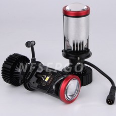 터보 팬 Y8 H4 LED 헤드라이트 자동차 H4 미니 소형 프로젝터 렌즈 6000K 슈퍼 브라이트 100W 24000LM 하이 로우 빔 Canbus 스포트라이트 전구, [01] 6000K White, [01] LHD, [01] H4/9003/HB2 안녕하세요/소호, 1개