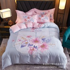 오늘의 순면이불커버 코튼 연도 4종 모즈 오사카 플라워 프린트 빅 나비넥타이 침대시트 기숙사 의녀, 믿을 수 없다