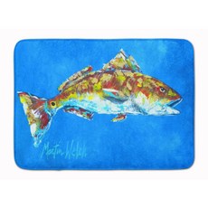 Carolines Treasures Fish - Red Fish Seafood Two Ma Carolines Treasures Fish - Red Fish Seafood 2개 기계, Multi Color, 19 X 27", 1개, 19" x 27", Multi Color, 1개 Car