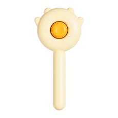 애완 동물 그루밍 바늘 브러시 매직 마사지 빗 털 제거제 손톱깎, 1개, 2.YELLOW