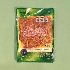  [수연중국식품] 중국간식 소심줄 연변맛소힘줄, 180g, 5개 