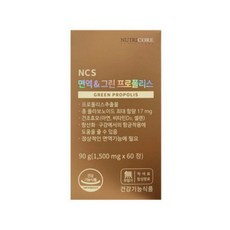 뉴트리코어 NCS 면역 그린 프로폴리스 1500mg 60정 x6, 상세페이지 참조, 상세페이지 참조