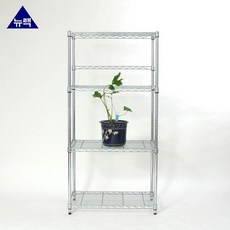 DRW7FA694 4단 수납 철제 철재행거 앵글 350x750x1500 와이어셀프 선반 SB 주방 대 뉴랙 장식장 메탈랙 베란다 전시장 펜트리 메탈 장 다용도 진열 조립 조립식 정리 무볼트 선반/진열대, 두리몰 1