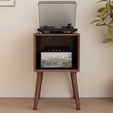 LP 보관함 턴테이블 선반 다이 정리대 수납함 거실 LP보관함 수납장 높이77CM, 45x28cm, 공매도 블랙