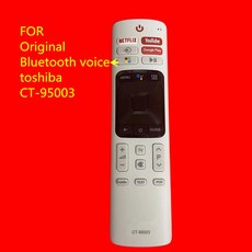 원래 원격 제어 CT-95003 도시바 SMATR TV CT-95014 75U7950 65U7950 55U7950 50U7950 컨트롤러, 1) with voice, 1개