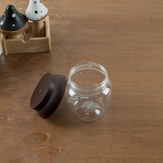 500g단지 페트병/된장 고추장 양념 젓갈 과일잼 장아찌 김치 소금 가루 분말 통 플라스틱 포장 용기, 1개
