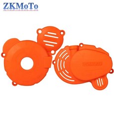 바이크 오토바이 클러치 가드 워터 펌프 커버 엔진 점화 보호대 ZongShen CB250F ZS172FMM-3 KAYO T4 GUIZUN BOSUER, 18) 2 set Orange, 18) 2 set Orange