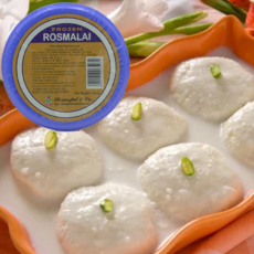 BANOFUL Frozen Rosmalai (Sweet) (Rasmalai) 200g 냉동 로스말라이, 1개