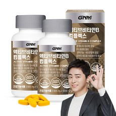 GNM자연의품격 액티브 비타민 B 콤플렉스, 90정, 2개