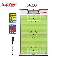 세달 STAR 배구 족구볼 휴대 작전판보드 팀 지휘함 가르치다 의사표지판, SA200 축구작전판 （기본핏 ）
