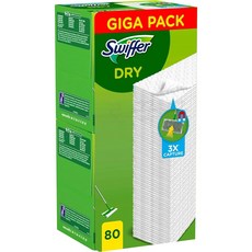 스위퍼 Swiffer 마른 바닥 청소 와이퍼 80장, 1개