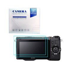 퓨어클리어 소니 NEX-5R 강화유리 액정보호필름 2매, 소니 NEX-5R 강화유리필름 2매, 2개