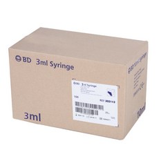 BD 락주사기 3ml/Luer-Lok Tip/Syringe/멸균주사기