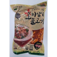 국내산 건강하게 키운 오리양념불고기 1kg, 1개