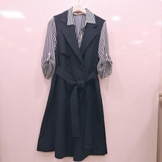 꼼빠니아 꼼빠니아 조끼70%세일&gt;투버튼 허리밸트 포인트 롱기장 조끼SVT010_뉴코아울산