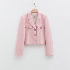 로엠 싱글 트위드 자켓(2colors)_RMJKE23R11
