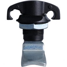 캐비닛 잠금 Klufo 편지함 ， 캠 MS714 3 블랙 핸들 고전압 및 저전압 배전반 스위치 기어 제어 2Pcs, Black