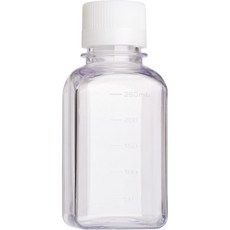 셀트리트먼트 230763 250mL 미디어 보틀 정사각형 PETG 벌크 멸균, 셀트리트먼트 230763 250mL 미디어 보틀 정사각