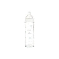 누크 NUK 프리미엄 초이스 슬림 젖병 유리제거미 240ml 0개월부터 싫어하지 않고 마실 수 있는 가슴에 가까운 젖병 독일제 FDNK03102152