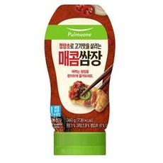 풀무원 튜브형 매콤쌈장, 2개, 360g