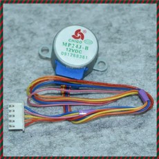 새로운 에어컨 부품 스윙 모터 바람 방향 모터 동기 모터 MP24J-B 12VDC, 1) 1pcs, 1개